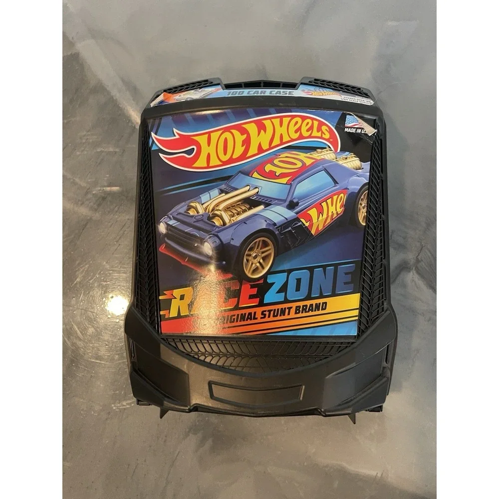 Hot Wheels Diecast 100 Car Carrying‎ Case On Wheels Rolling Storage Organizer